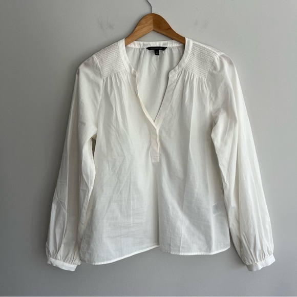 Banana Republic Tops - Banana Republic Bohemian Cream Blouse Small